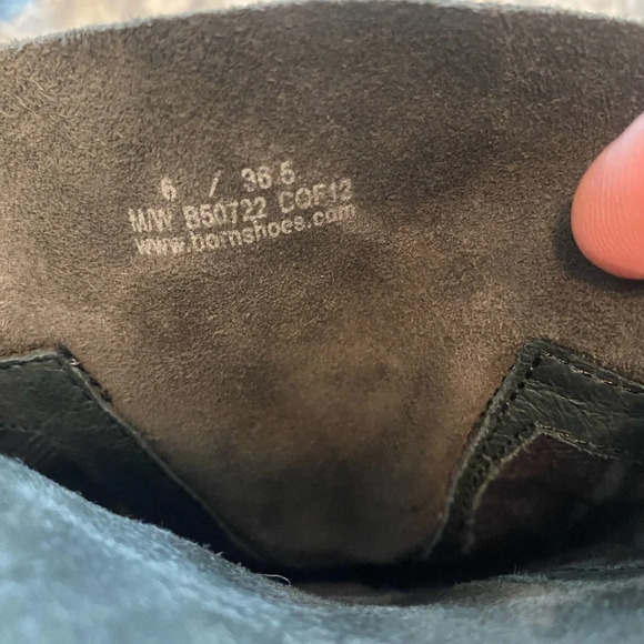 Born • Mila Dual Zip Boot in charcoal gray size 6 - Picture 3 of 7